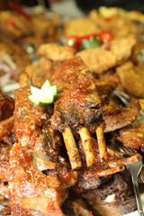 wild pig ribs