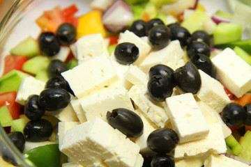 greece salad texture