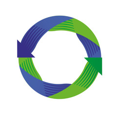 Recycle and reuse symbol: eco friendly, ecologyc concept