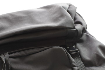 No brand black backpack on fashion image