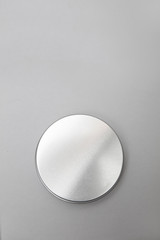 Lip balm in metallic tins