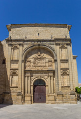 Fototapeta na wymiar San Francisco monastery in historic city Baeza, Spain