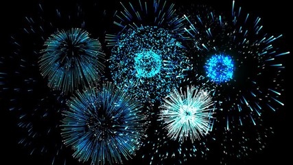 fireworks celebration festival overlay background