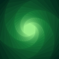 Obraz premium Abstract geometric gradation green tone background and texture.
