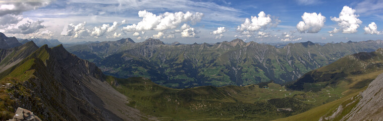 Swiss mountain First at the Kandersteg