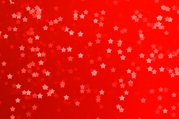 Stars background bokeh christmas decoration, design element.