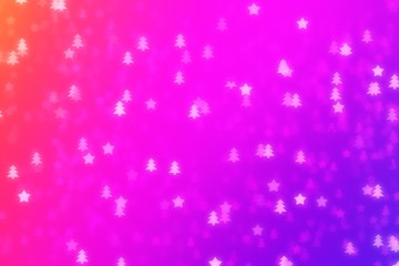 Christmas tree star background xmas, celebration blurred.