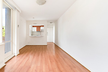 Empty and unfurnished brand new apartment