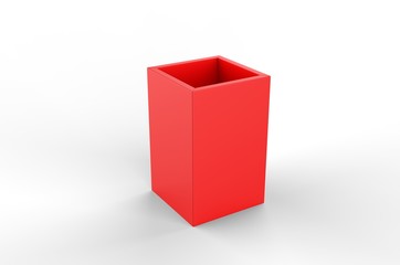 3d render illustration, advertising, background, bamboo, black, blank, box, branding, brush, caddy, clean, corporate, cup, desk, desktop, empty, gift, giveaway, holder, home, integrated clock, isolate