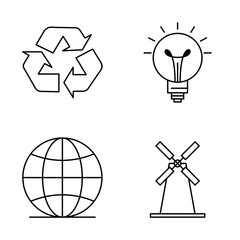 Simple Set Of Universal Icons