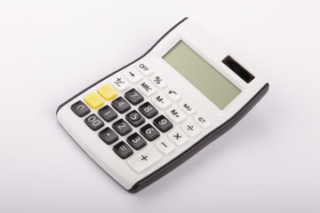 calculator on a white background