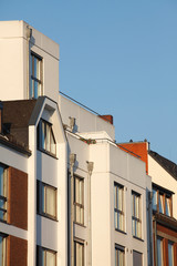 Obraz premium Moderne Wohngebäude, Bremen, Deutschland, Europa