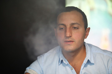 Armenian handsome man portrait