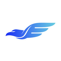 Letter E Eagle Logo Design