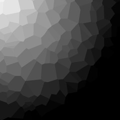 Abstract Delaunay Voronoi trianglify Generative Art background illustration