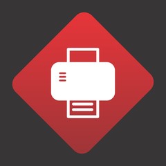 Printer Icon For Your Project