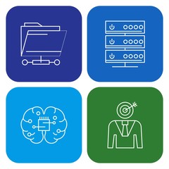 Simple Set of Universal Related Color Icons