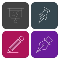 Simple Set Of Universal Icons