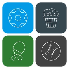 Obraz premium Universal Modern Icon Sheet For Websites And Mobile Applications