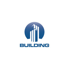 Building Construction Real Estate Logo Template Vector Icon