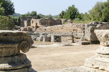 Fototapeta na wymiar The Ancient Olympia