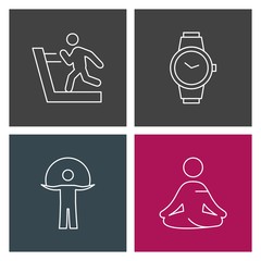 Set Of Universal 4 Icons