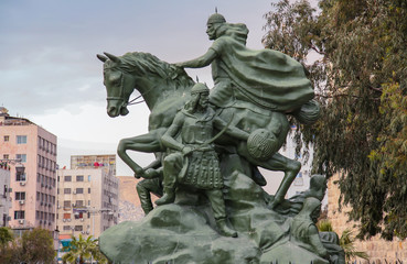 Statue of Saladin - Damascus - Syria
