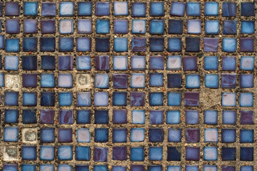 texture of ceramic tiles, with shades of purple and pink. building decoration, Beautiful old stone...