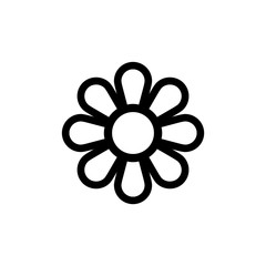 Daisy icon. vector illustration