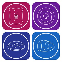 Set of 4 Quality icon
