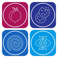 Set Of Universal Icons For Mobile Application and websites