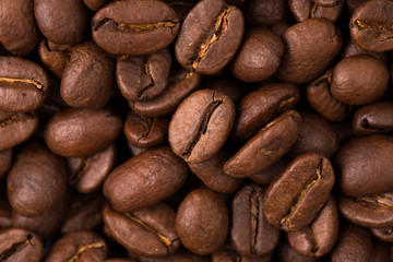 roasted coffee beans, can be used as background