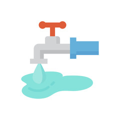burst pipe icon