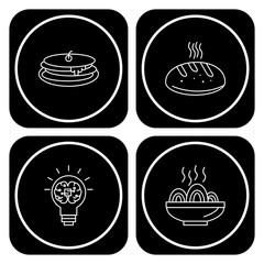 User interface Icon set for web and mobile applications