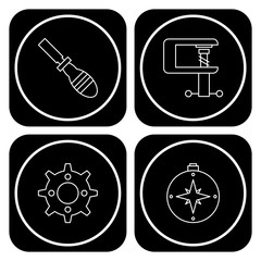 Universal Modern Icon Sheet For Websites And Mobile Applications