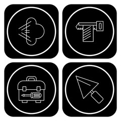 Set Of Universal Icons For Mobile Application and websites