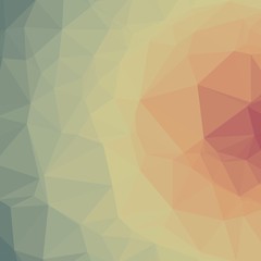 Obraz premium Abstract Delaunay Voronoi trianglify Generative Art background illustration