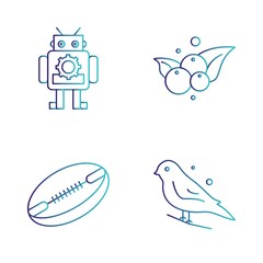 Set of 4 Universal Pixel Perfect Icons