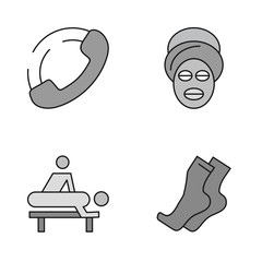 Set Of Universal 4 Icons
