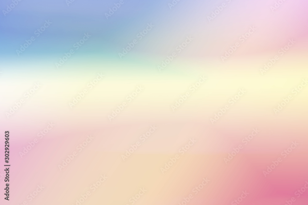 Aufkleber soft cloud sky subtle background pastel gradient color for sky cloud nature abstract background .
