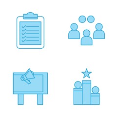 Set Of Universal Icons For Mobile Application and websites