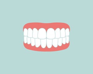 dental clinic icon logo vector illustration design
