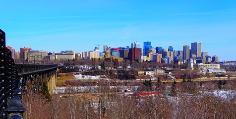 Fototapeta premium Amérique du Nord, Canada, Alberta, Edmonton