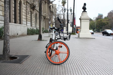 bicycle on the street