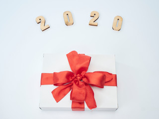 Symbol from number 2020. Festive New Year