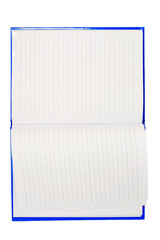 Office Notepad on white background