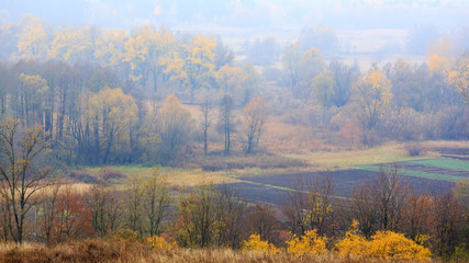 autumn in the mountains