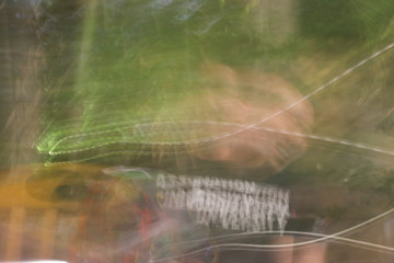 abstact picture with drunken men