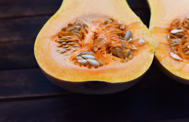 pumpkin pear-shaped Spanish guitar in the context of seeds