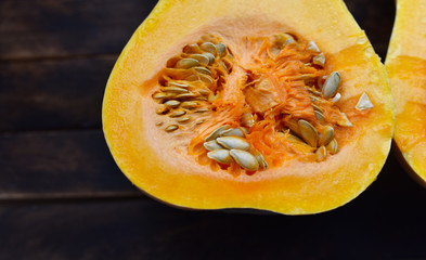 pumpkin pear-shaped Spanish guitar in the context of seeds